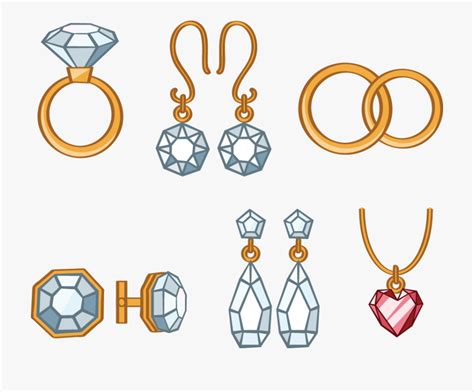 Jewelry Clipart Vector Design Jewelry Vector Clipart Print