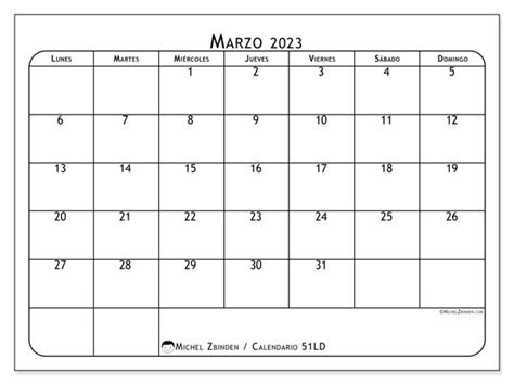 Calendarios Marzo De 2023 Para Imprimir Michel Zbinden Es Vrogue