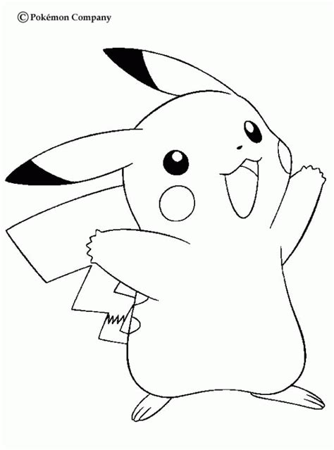 Pokemon Coloring Pages Pikachu Coloring Home