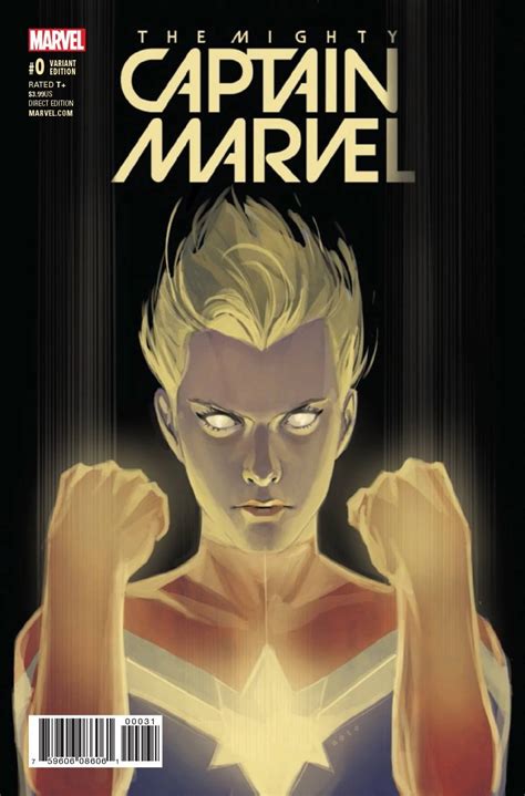 The Mighty Captain Marvel 0 Variant Cover By Phil Noto Captain