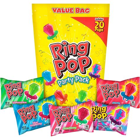Ring Pop Individually Wrapped Bulk Lollipop Variety Kuwait Ubuy