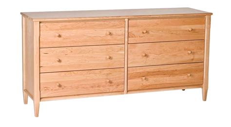 This exquisite example of a shaker style dressing room has storage for everything you could dream. Circle Furniture - Shaker 6 Drawer Dresser | Circle Furniture