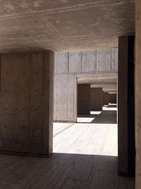 Visiting The Salk Institute By Lou Kahn Life Of An Architect