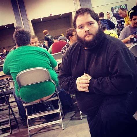 Man Poses For Photos With Buttcracks At Magic The Gathering Tournament