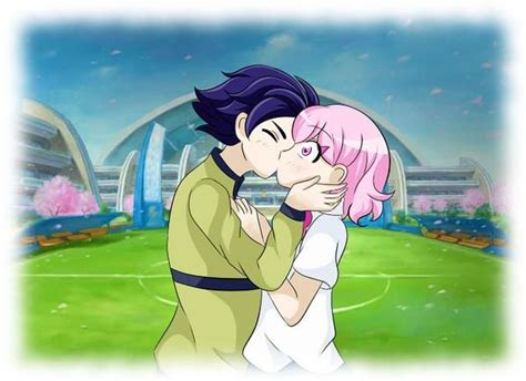 Inazuma Eleven Go First Kiss By Harune Seira On Deviantart First