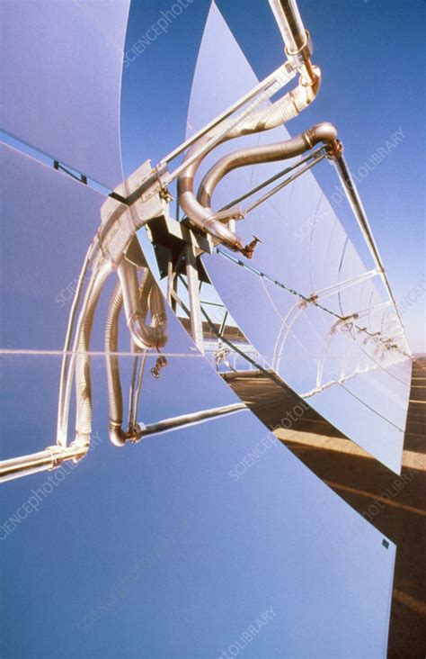 Mirrors At The Solar Energy Complex Kramer Jnct Stock Image T152