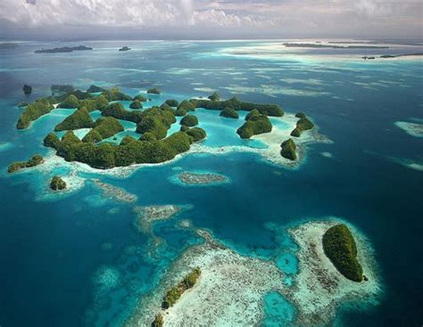 Republic Of Palau Archipelago Poster Prints Archipelago Aerial
