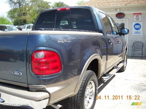 2003 Charcoal Blue Metallic Ford F150 King Ranch Supercrew 4x4