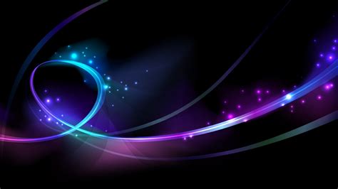 Wallpaper Neon Abstract Space Purple Violet Blue