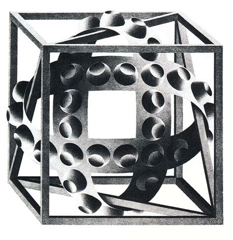 The Mathematical Art Of Mc Escher Platonic Realms