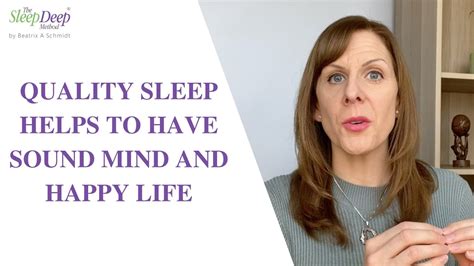 How Does Quality Sleep Help To Have Sound Mind And Happy Life World