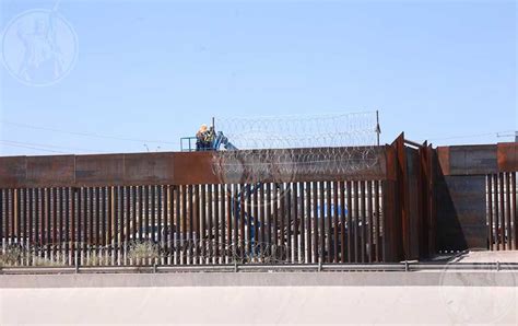 Muro Fronterizo Lleva 82 Millas En La Frontera Con Chihuahua Informó Cbp