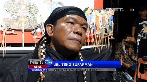 Net Wayang Artis Berisi Kritik Sosial Di Yogjakarta Youtube