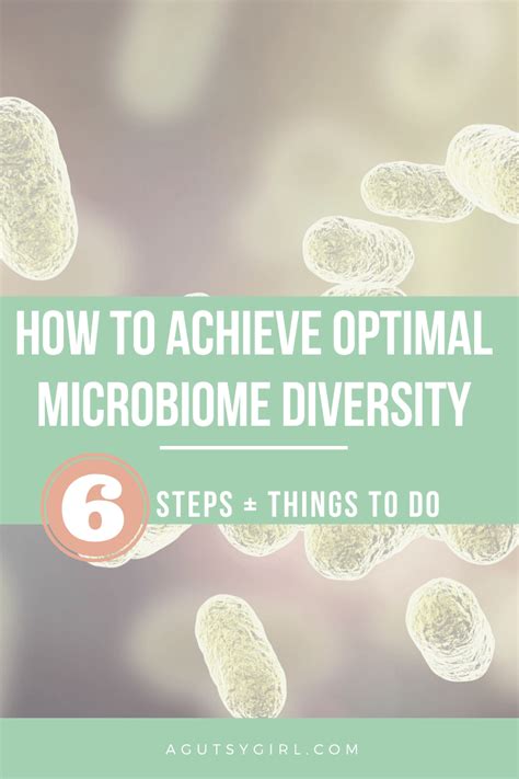 How To Achieve Optimal Microbiome Diversity A Gutsy Girl
