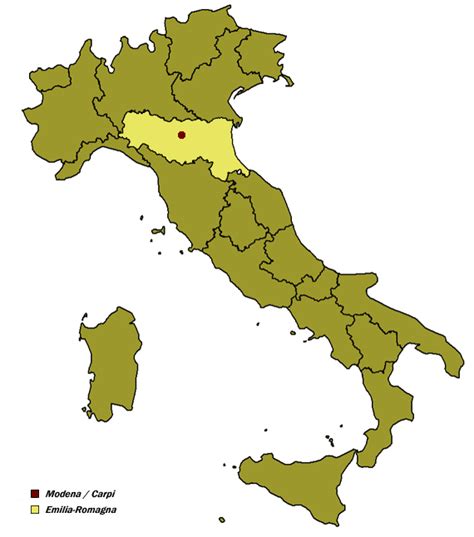 Die ansicht kann ganz einfach über den schieberegler links oben auf der karte heran. Modena Italien Karte | Kleve Landkarte