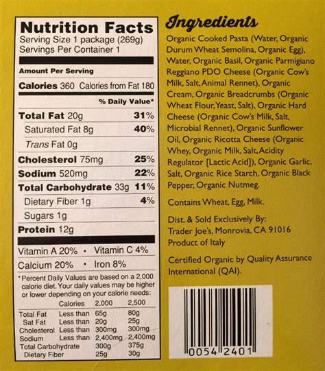 Tortellini vegetable soup is packed with flavor and hearty enough for a stand alone main dish. Trader Joe's Organic Pesto Tortellini Review - Freezer ...