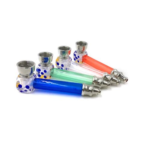 Transparent Dice Creative Pipe Weed Tobacco Pipe Smoking Pipes Gift Mill Smoke Narguile Grinder