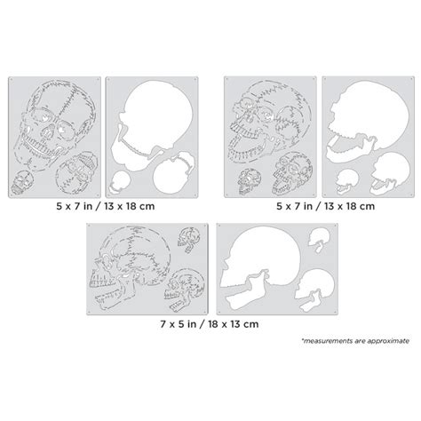 Iwata Artool Horror Of Skullmaster Mini Series Set Freehand Airbrush