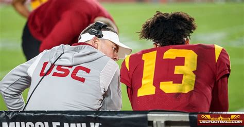 Lincoln Riley Opens Up About Historic Usc Ucla Rivalry Credits Caleb