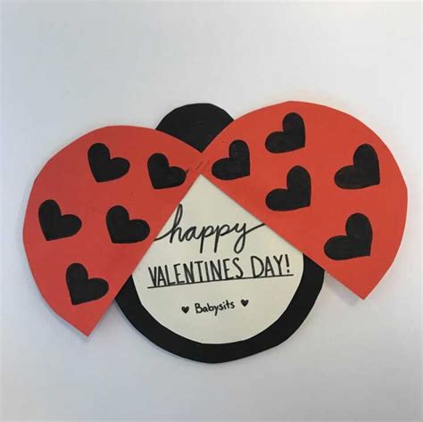 Make A Handmade Ladybug Valentines Day Card For Your Loved Ones