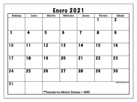 Calendario Enero 2021 Para Imprimir Pleasant For You To The Blog In