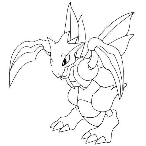Scyther from Pokemon Coloring Pages - XColorings.com