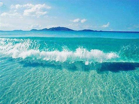 Water Of Blue Ocenbahamas Beautiful Beaches Ocean Waves