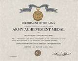 The Army Achievement Medal Photos