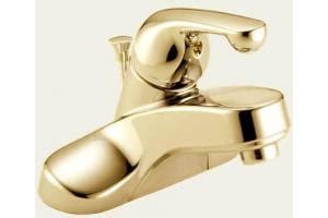 Delta faucet ashlyn single hole bathroom faucet, single handle bathroom faucet chrome, bathroom sink faucet, diamond seal technology, drain. Delta Classic 520-PB Brilliance Polished Brass Single ...