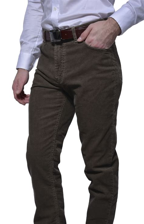 Brown Corduroy Trousers Trousers E Shop Uk