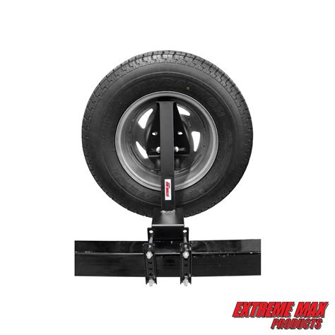 Extreme Max 30055512 Long Necked Universal Heavy Duty Spare Tire Carrier
