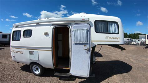 2000 Scamp Deluxe 19 Fifth Wheel Only 3000 Pounds Youtube
