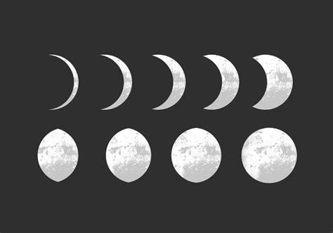 Moon Phase Vectors Download Free Vector Art Stock Graphics And Images