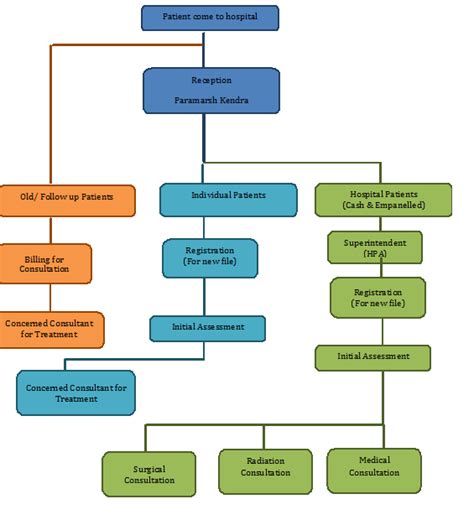 Patient Flow Chart Bhagwan Mahaveer Cancer Hospital And Research Centre