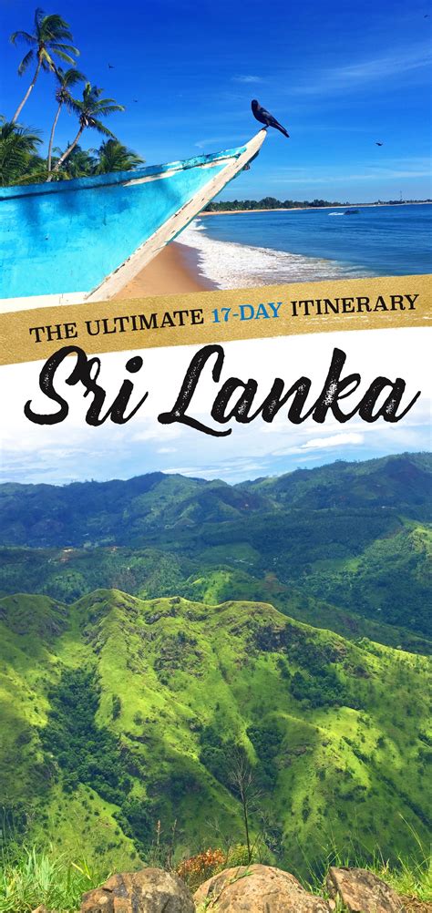Traveling To Sri Lanka 17 Days Travel Itinerary Hellozana Travel