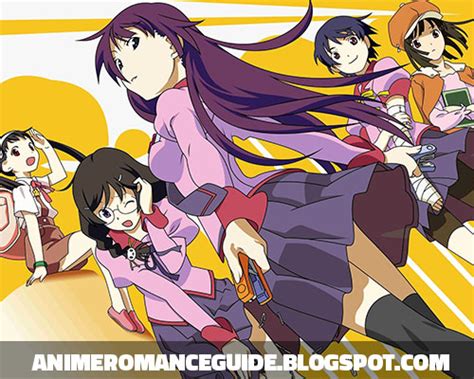 Anime Romance Guide Bakemonogatari Monogatari Series