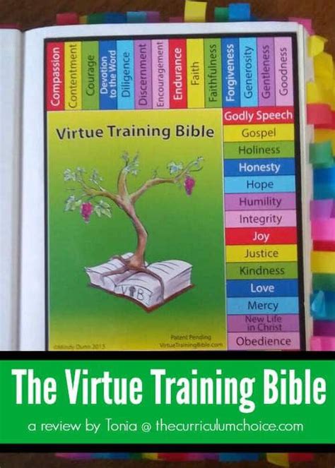 The Virtue Training Bible Bible Study For Kids Bible For Kids Bible