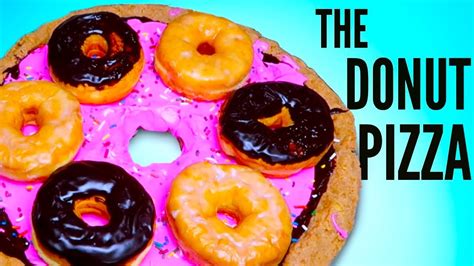 The Donut Pizza Diy How To Youtube