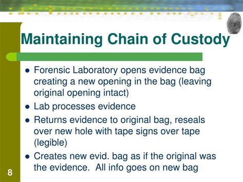 Chain Of Custody Definition Forensics Definition Ghw