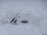 Ice Fishing Hole Images