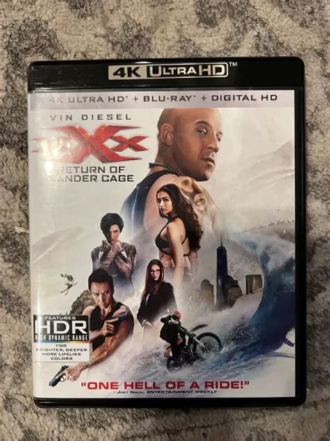 XXX RETURN OF Xander Cage 4k Ultra HD 2017 No Digital 6 30
