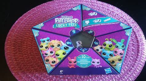 Littlest Pet Shop Lucky Pets Fortune Crew Opening Youtube