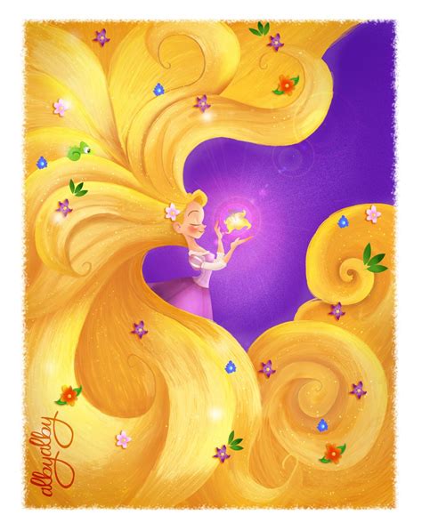 Rapunzel And The Magic Golen Flower By Alby Lepetitedreamerdeviantart