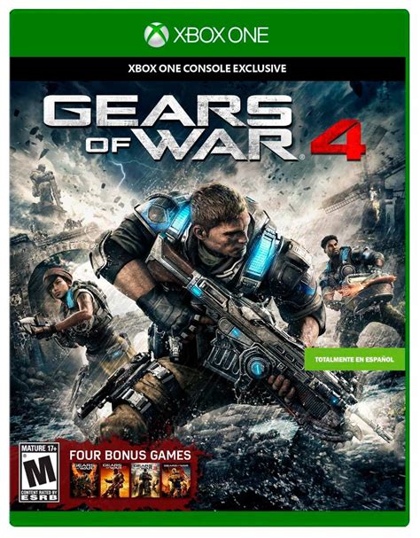 Gears Of War 4 Xbox One Incluye 4 Juegos Extra 89900 En