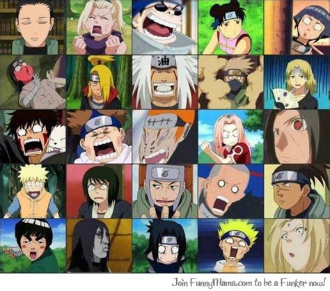 Funny Naruto Meme Manga Memes Naruto Characters Weird Faces