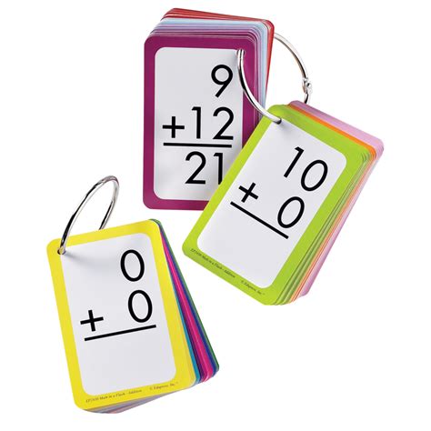 Math In A Flash Cards Addition Tcr62430 Teacher Created Resources