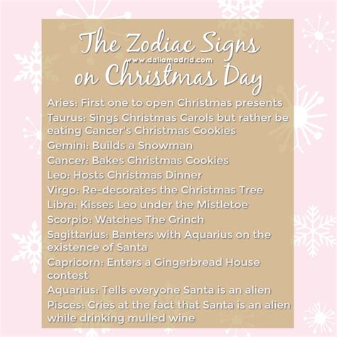 Learn Astrology Astrology Signs Christmas Dinner Christmas Cookies