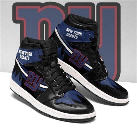 New York Giants Nfl Football Air Jordan Sneaker Boots Shoes