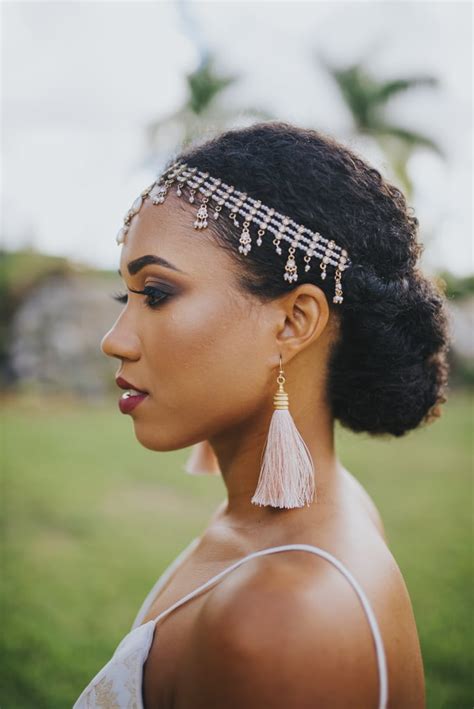Bridal Hairstyle Inspiration For Black Women Popsugar Beauty Photo 28