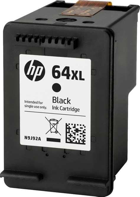 Hp 64xl High Yield Ink Cartridge Black N9j92an140 Best Buy